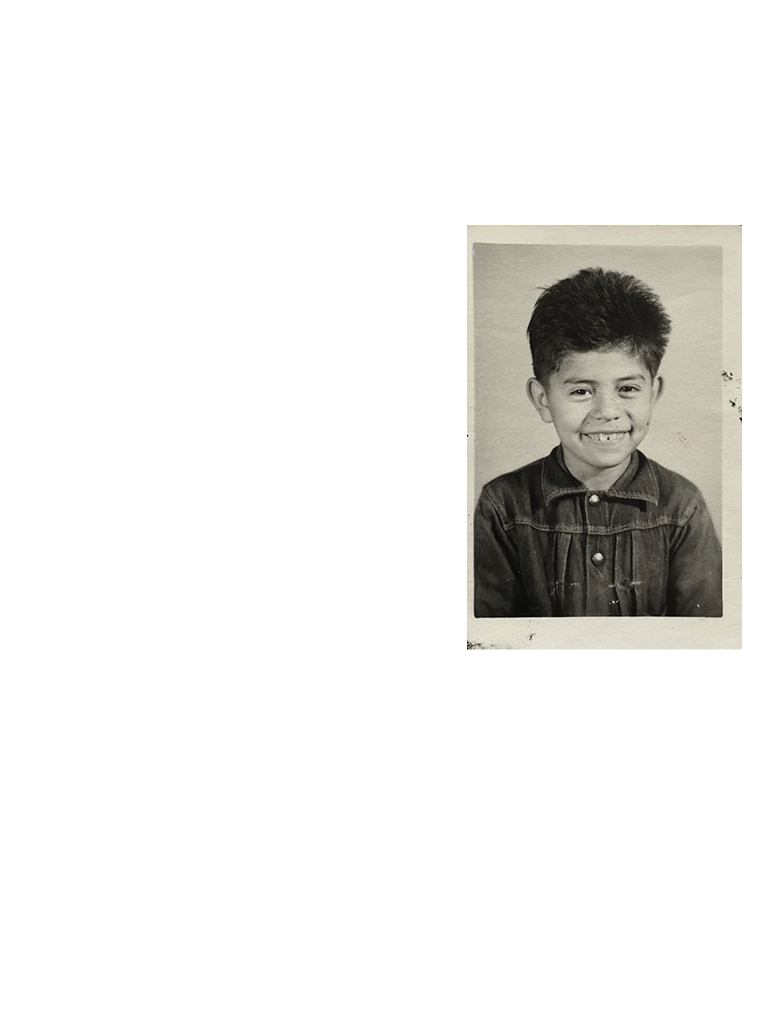 Maceo: When you were in elementary school, you and the other migrant farm worker children, would show up after the harvest, weeks into the semester. As a result, many of you were placed in the MR, or mentally retarded class, as it was called. Can you describe the impact this had on you? Malaquias: Well, for me, I think it had a good impact as far as liking school. One of the reasons I liked the class was because it was full of people that looked like me. They were all Mexicano, predominantly, African Americans, and what we used to call the poor Okies and Arkies. So it was a reflection of my neighborhood. We all knew each other, we knew what we did last night and what we were going to do after school. But learning as far as academically, nothing ever came about. Once in a while, the teacher would write math problems up on the wall and we would copy them.﷯ Then she would put everything away and pull out the box full of paper, full of crayons, pencils, rulers, and paper that we could cut up and glue to make collages. I enjoyed that very much, and that's when I started to do a lot of drawing. We did it every day. I would draw the bullies in class, or the bullies that I encountered during play hour. I would make drawings of my teachers, especially those that I didn't like or who bothered me. And it was in that class, I think, that I started to develop another language, a visual language you might say. What I enjoyed most were the pats on the back that I got from friends, even from teachers who said, "Gee, Malaquias, that's very good." It started to give me some kind of self-esteem, and I enjoyed that, but mostly I didn't learn anything. I remember there were some Japanese students who joined the class, and I got to thinking, well, I know that these guys aren’t MR, mentally retarded, so maybe it was a class for underdeveloped students. They had a language problem, but their math was… hell, they could teach the teachers how to do math. They were pretty amazing. So it was in that MR class, in the comfort of that class that I learned to draw. I wanted to stay in school, because it was in school that I had paper and pencils. And then I would go home and Mom would do drawings for us on the kitchen table and that was exciting for me, too. My mom never lost faith. She always said, "Oh mijito, don't worry, you're going to learn a lot in that class.” Whereas my sister Helen would call me dummy just like everyone else. My mom never got mad at Helen, she just always encouraged me and said I was going to be all right. Maceo: I guess she knew what she was talking about? Malaquias: [laughs] And now I is a professor. My dad started teaching in 1970, the semester after the Third World Liberation Front strike at UC Berkeley that led to the formation of Ethnic Studies. It was also the semester after he graduated with a BA in Art. Since then, in addition to UC Berkeley, he taught at the University Without Walls, Stanford (visiting), California College of the Arts, University of Notre Dame (visiting), University of Texas, San Antonio (visiting), and UC Davis, where he retired as a full professor in 2008.